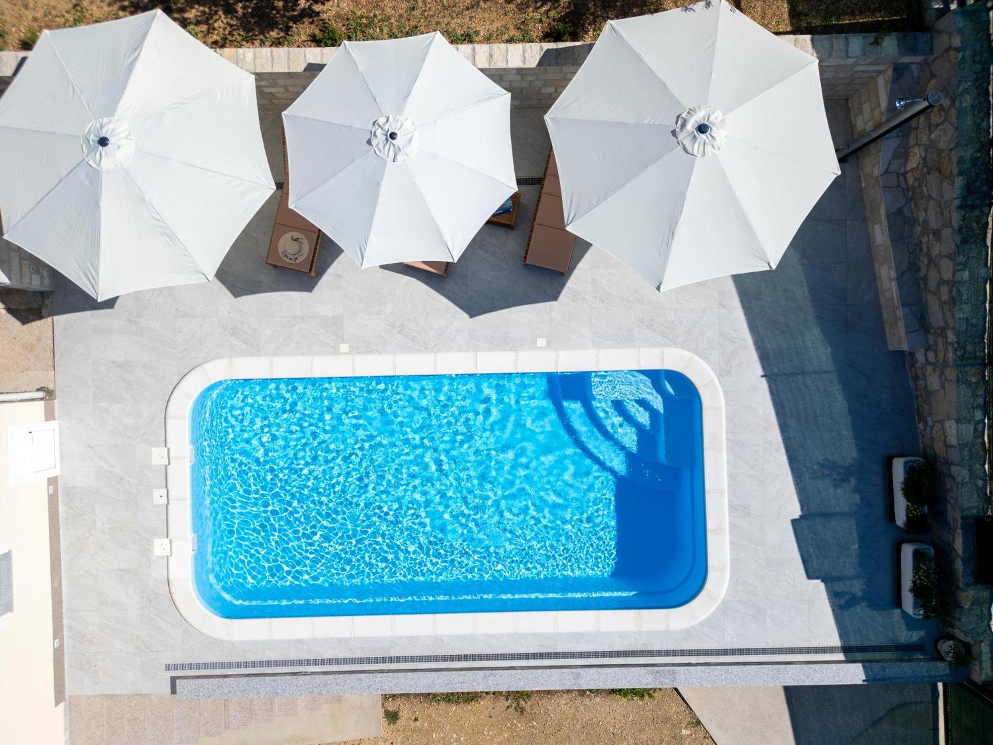 Private Villa Golden Hour With A View Of Split Area Kaštel Sućurac Exteriör bild
